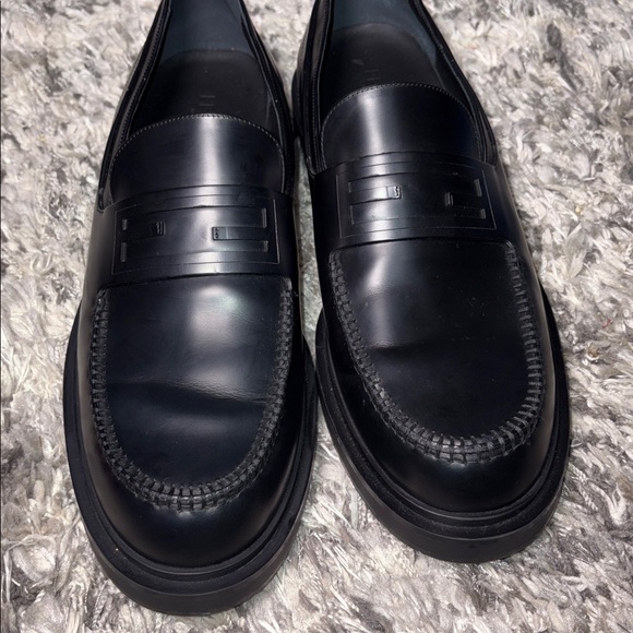 FENDI Frame Leather Loafer Size 12 - Picture 7 of 16